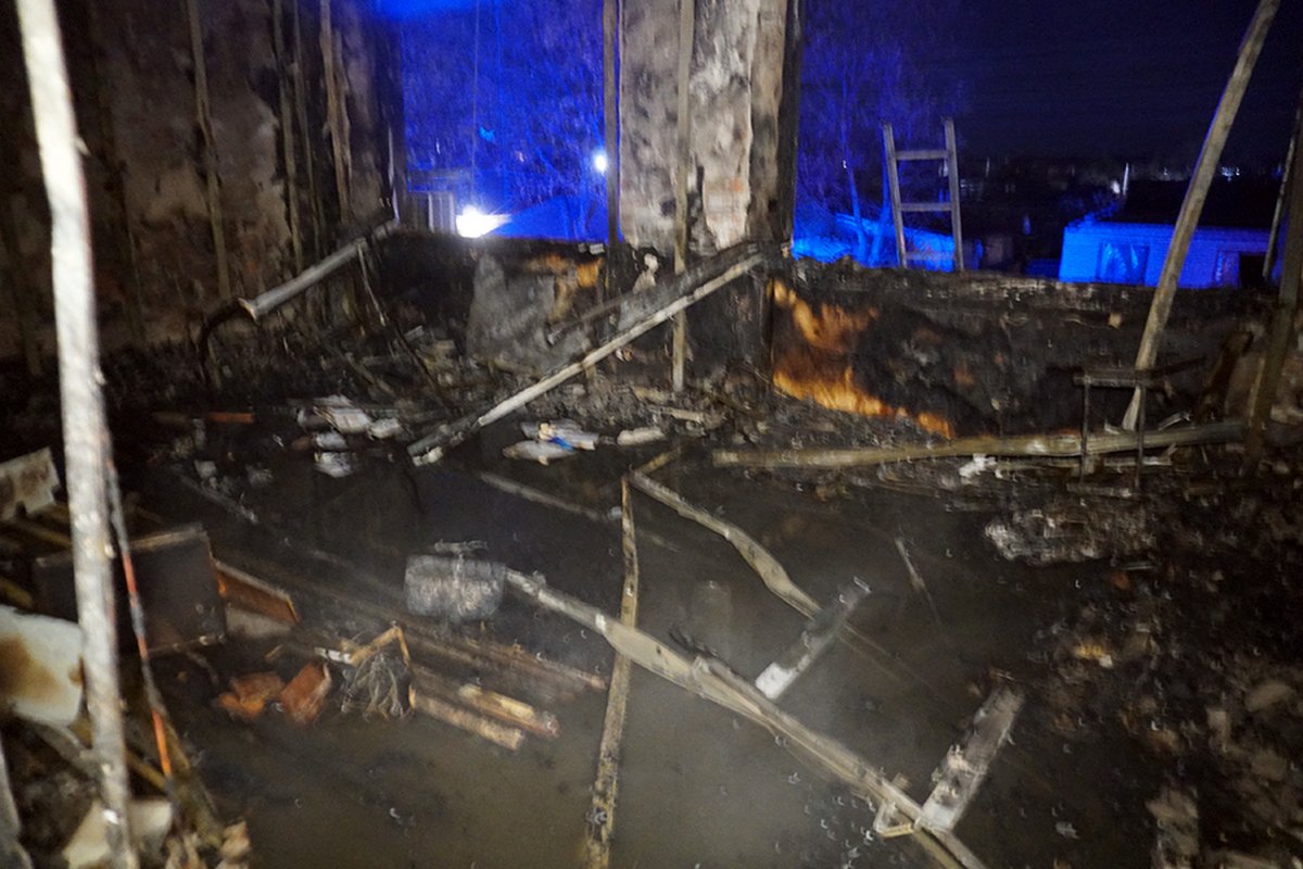 В пожаре никто не пострадал