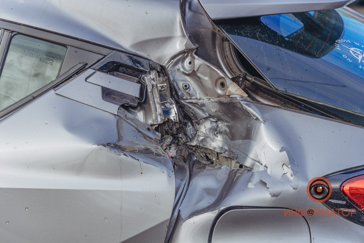 Повреждения Toyota