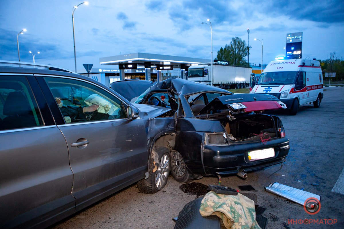 Водитель Volkswagen от госпитализации отказался Водитель Volkswagen от госпитализации отказался