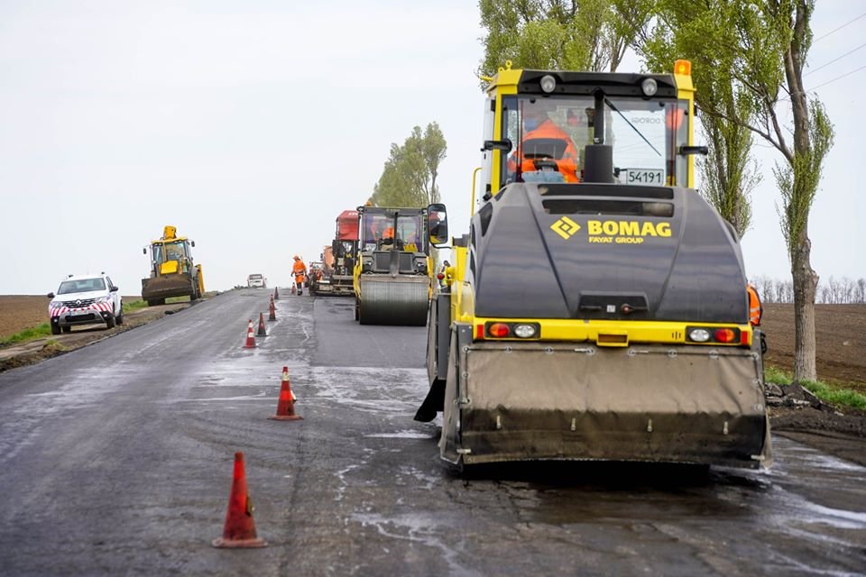 Как идет ремонт трассы Р-73 Никополь-Днепр 3