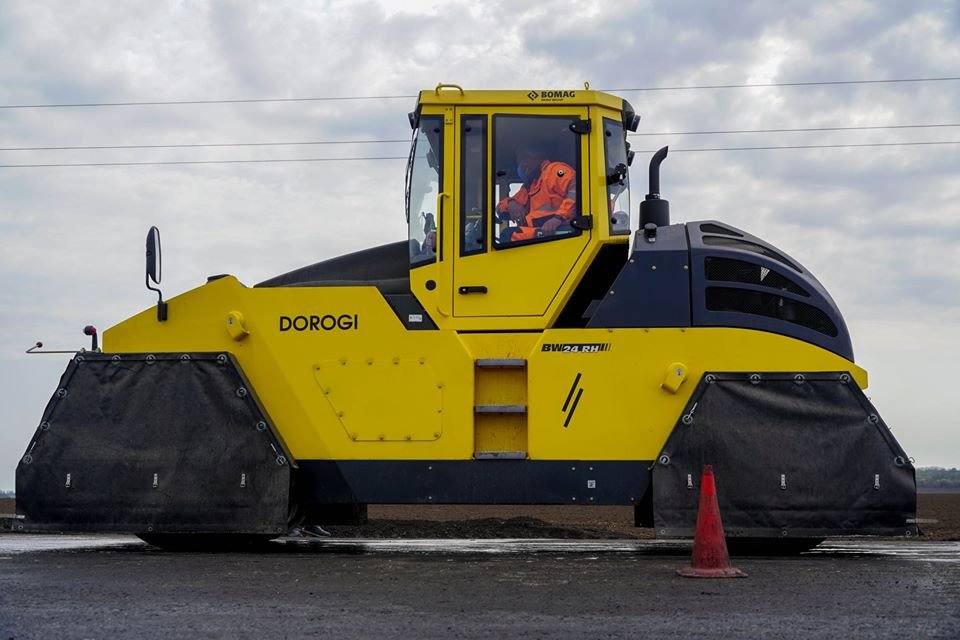 Как идет ремонт трассы Р-73 Никополь-Днепр 4