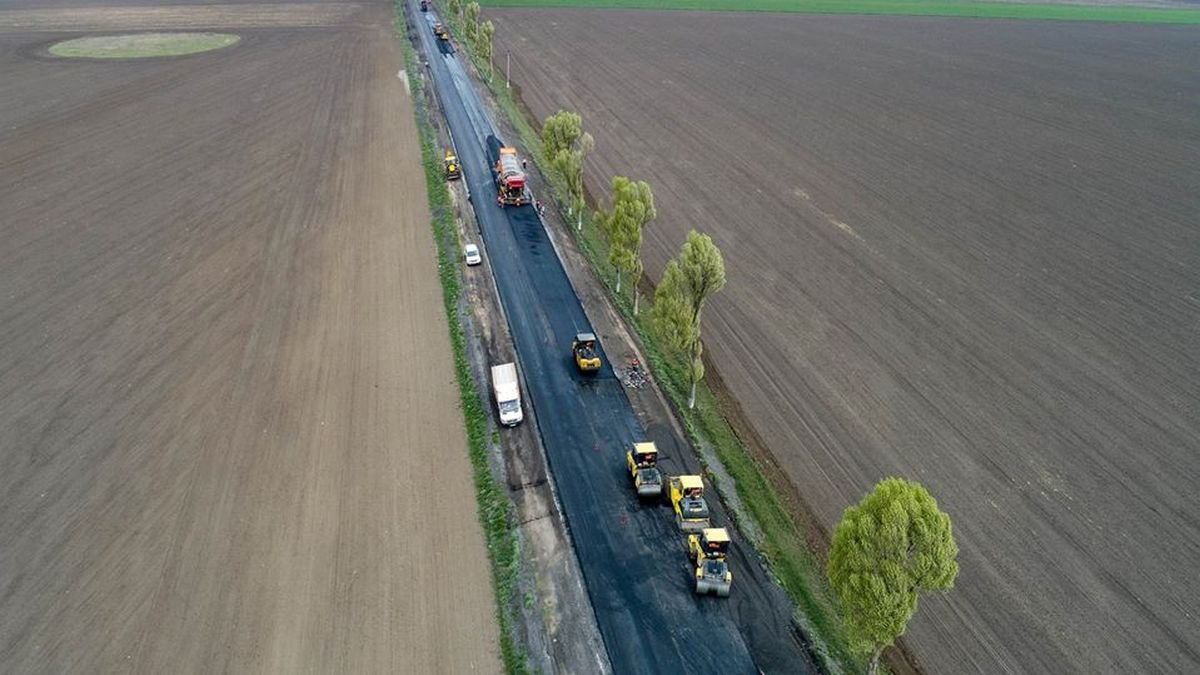 Как идет ремонт трассы Р-73 Никополь-Днепр 5