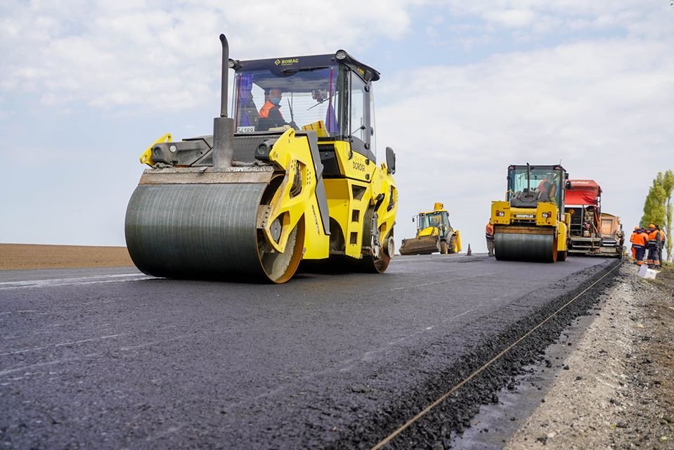 Как идет ремонт трассы Р-73 Никополь-Днепр 6