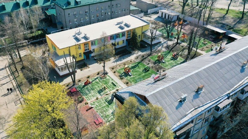 Заканчивается реконструкция садика на проспекте Гагарина в Днепре: как он выглядит 5