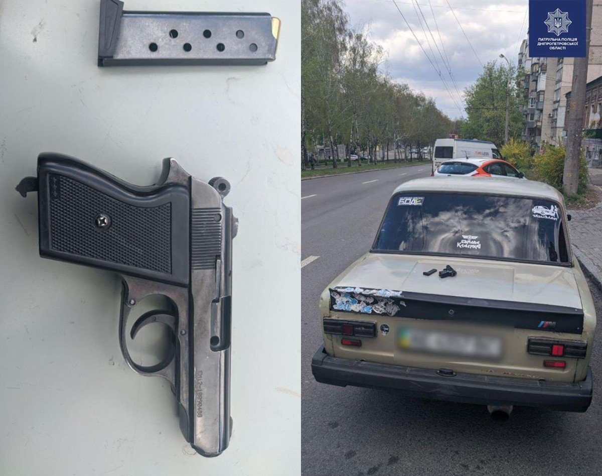 У 17-летнего подростка был при себе стартовый пистолет У 17-летнего подростка был при себе стартовый пистолет