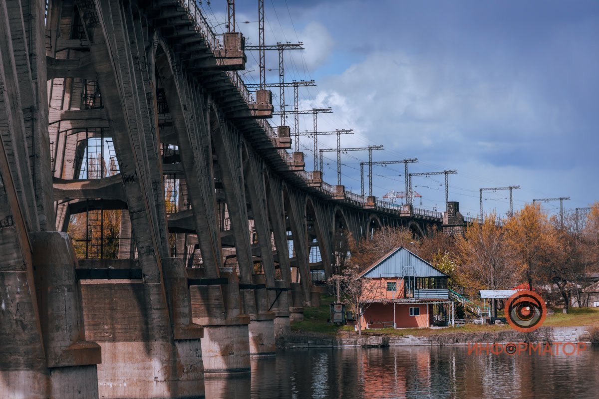 Днепр прекрасен при любой погоде