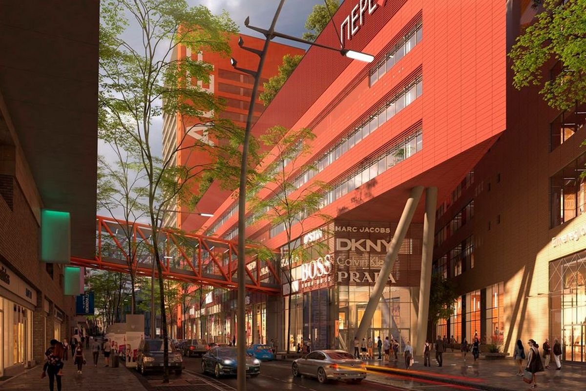 Фасад комплекса Фасад комплекса