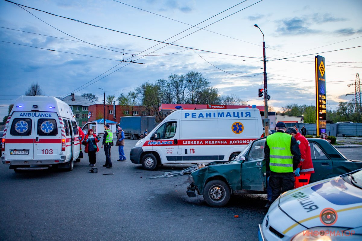 Один пострадавший получил серьезные травмы