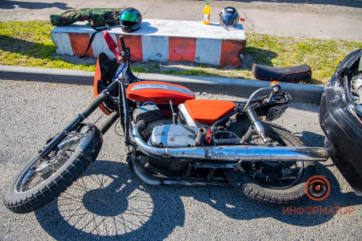 Авария произошла на улице Марии Лисиченко