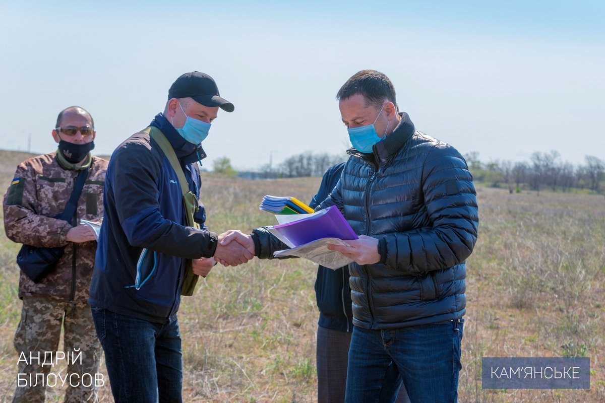 Участникам АТО из Каменского выделят 500 земельных участков на территории Петриковской ОТГ 3