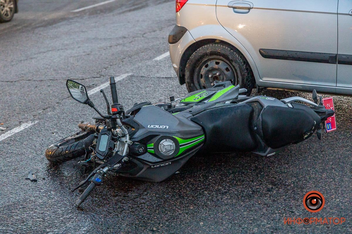 Мотоциклист ехал по Космической в сторону жилого массива Победа Мотоциклист ехал по Космической в сторону жилого массива Победа