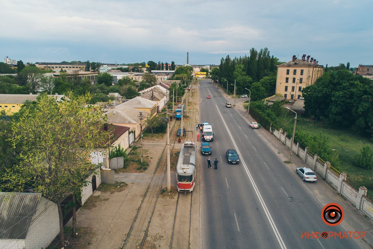 На месте работают патрульные полицейские