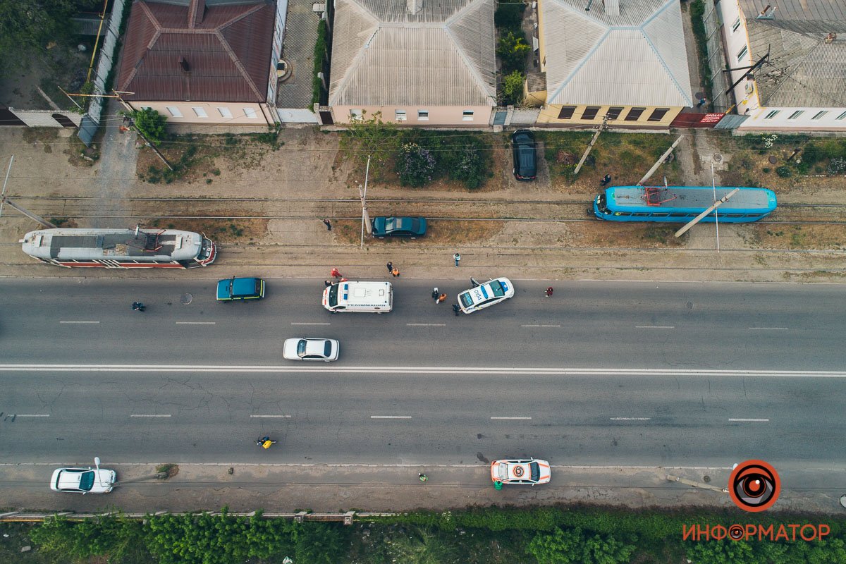 Мужчина сопротивляться и потребовал, чтобы его вернули к месту аварии