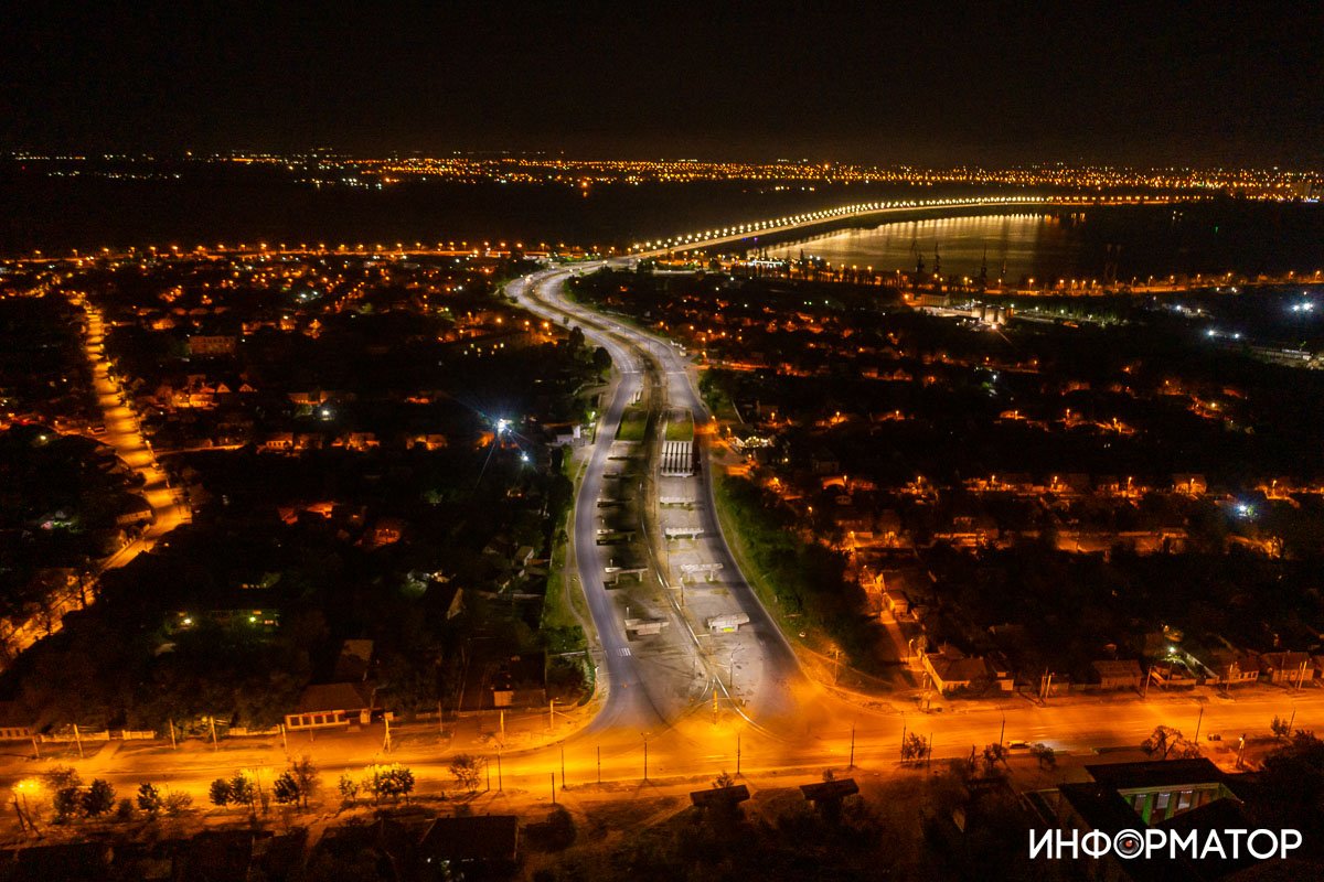 Дорога выделена цветом