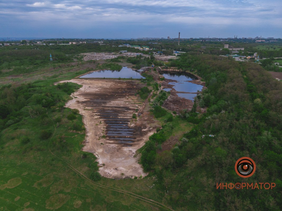 Фильтрационные поля на выезде из города Фильтрационные поля на выезде из города