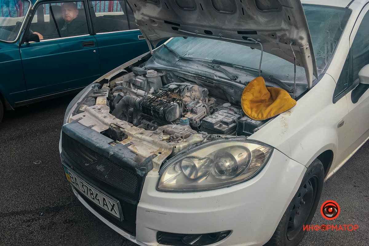 Потушить возгорание удалось до приезда спасателей