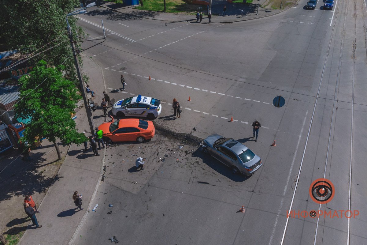 По предварительным данным, Volkswagen ехал в сторону жилмассива Коммунар По предварительным данным, Volkswagen ехал в сторону жилмассива Коммунар