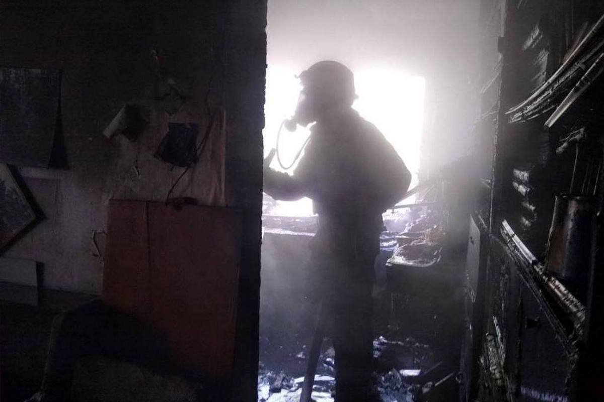 В результате пожара погибла женщина 1936 года рождения В результате пожара погибла женщина 1936 года рождения