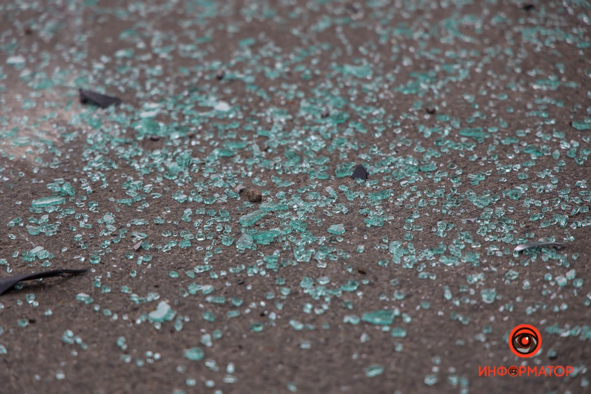 У водителя ушиб грудной клетки, травма ноги и ссадины