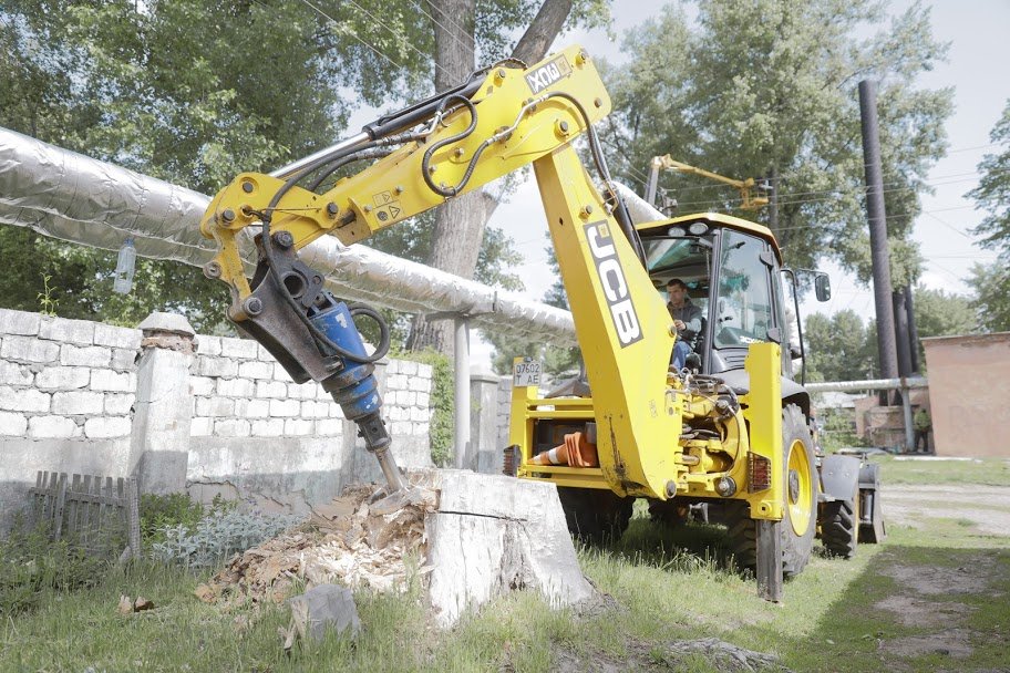 В Днепре удаляют аварийные деревья 6