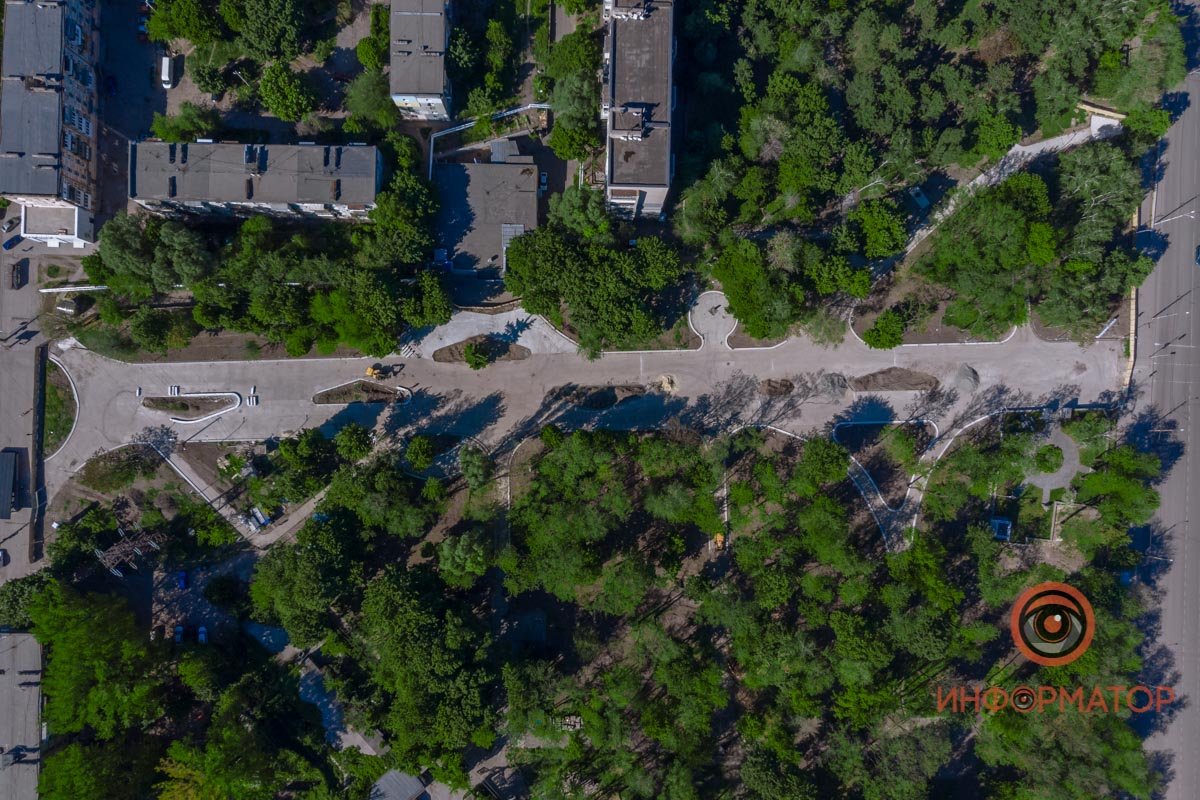 Парк Писаржевского с высоты Парк Писаржевского с высоты