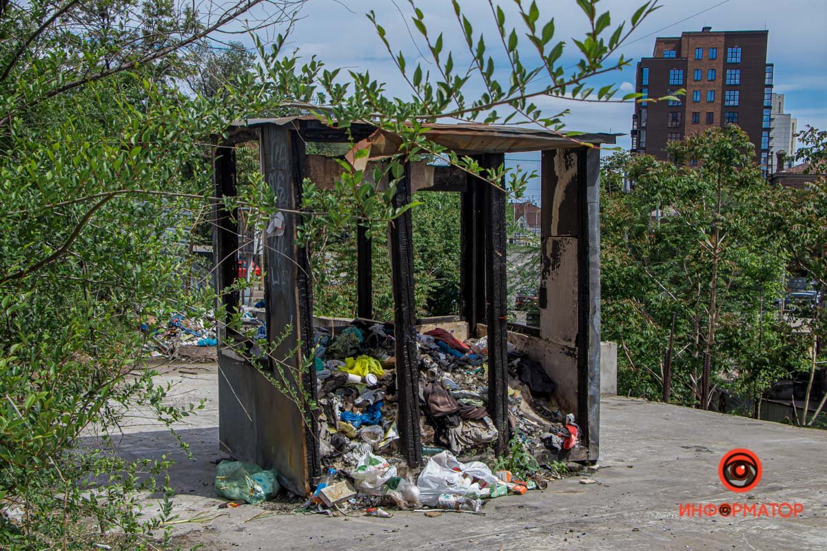 В Днепре фанаты легендарного ФК "Днепр" устроили субботник на бульваре Кучеревского 7