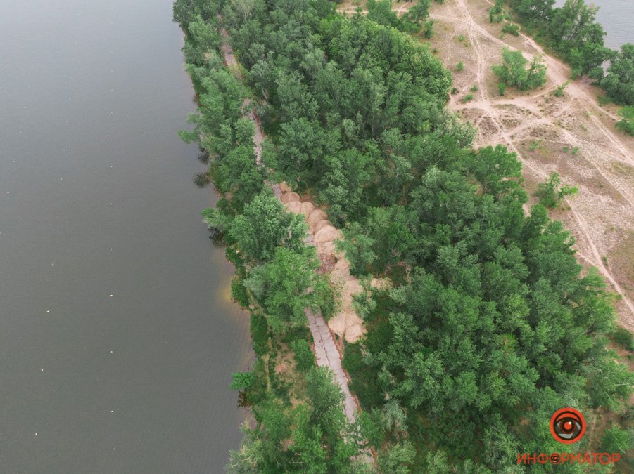 Укрепят берега и отремонтируют дороги: в Днепре приведут в порядок косу на Победе 3