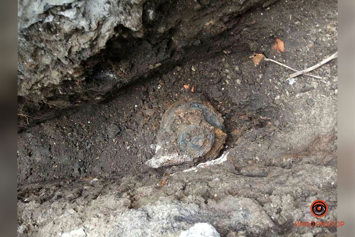 Обнаружили боеприпас