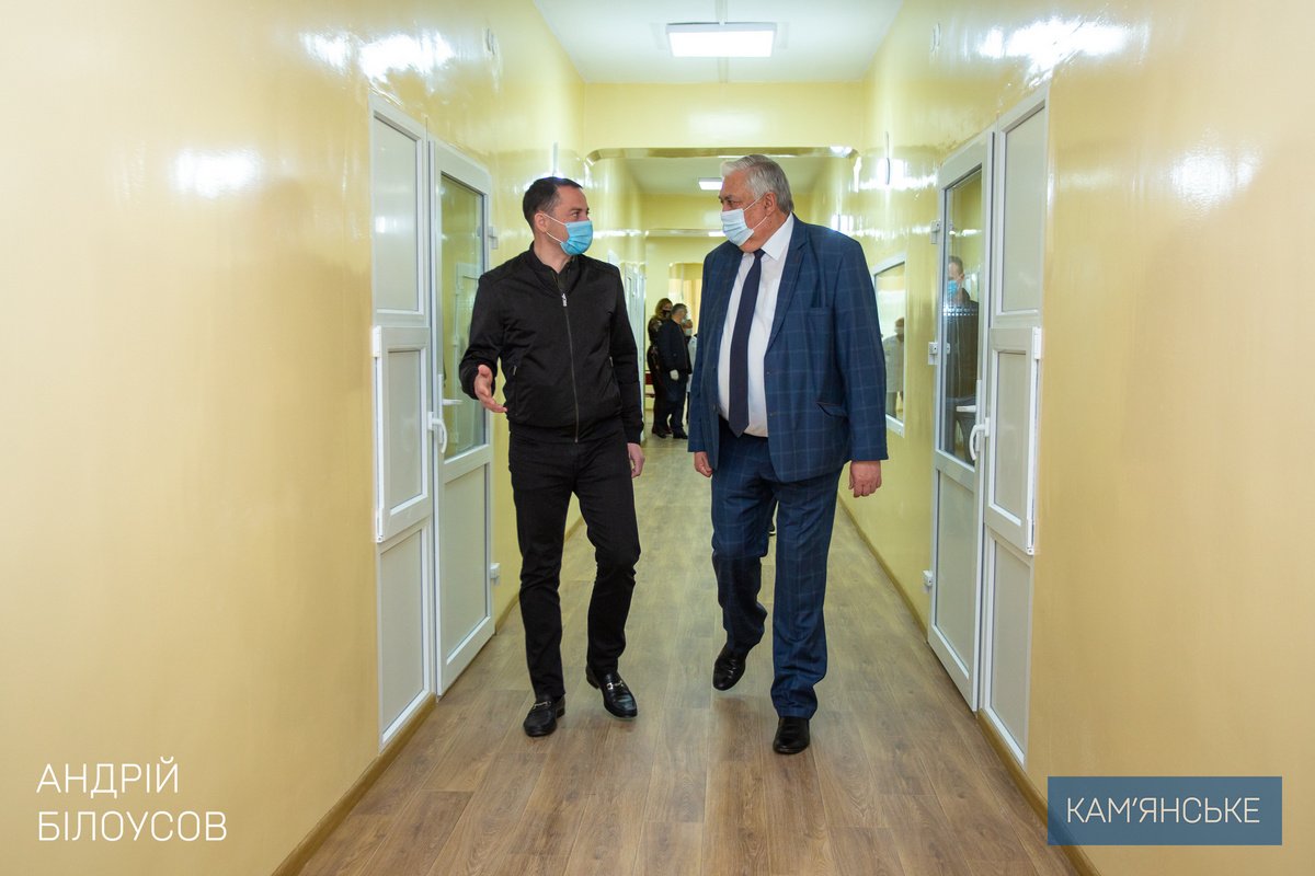 В Каменском после капитального ремонта открыли инфекционное отделение 7-й больницы 1