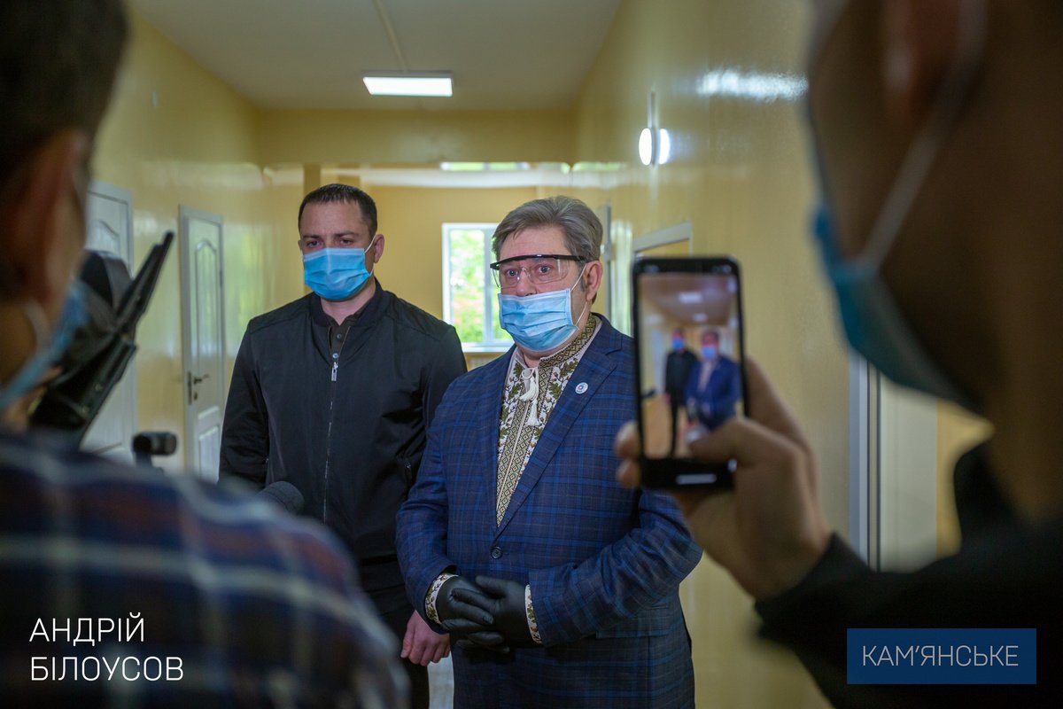 В Каменском после капитального ремонта открыли инфекционное отделение 7-й больницы 6
