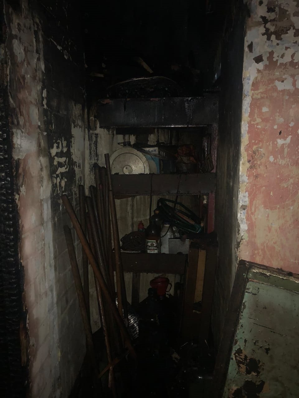 Пожар локализовали в 3:24 и ликвидировали в 4:04