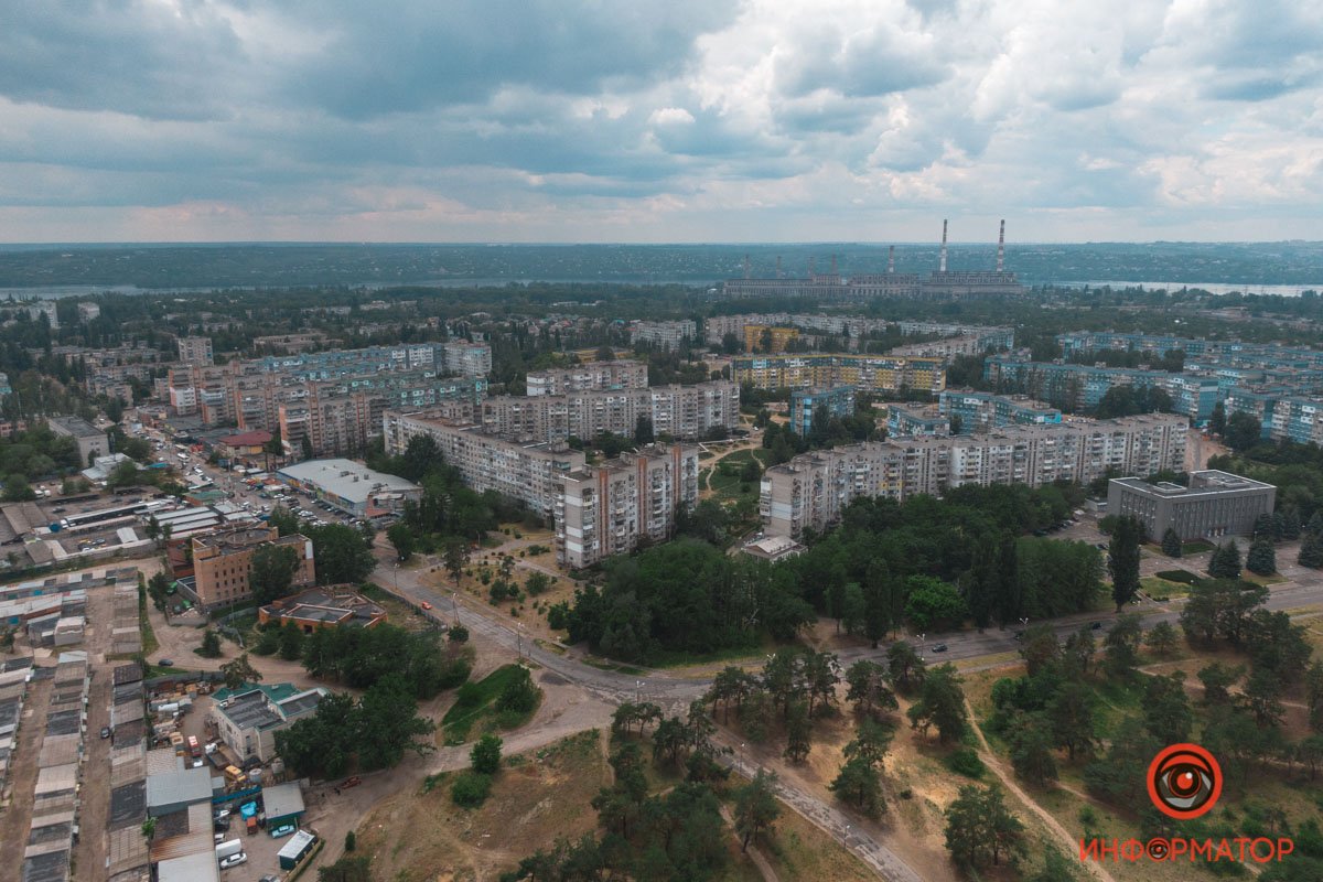 Как выглядит весенний Приднепровск с высоты 3