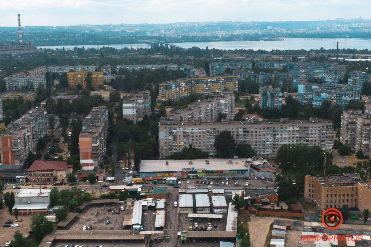 Как выглядит весенний Приднепровск с высоты 6