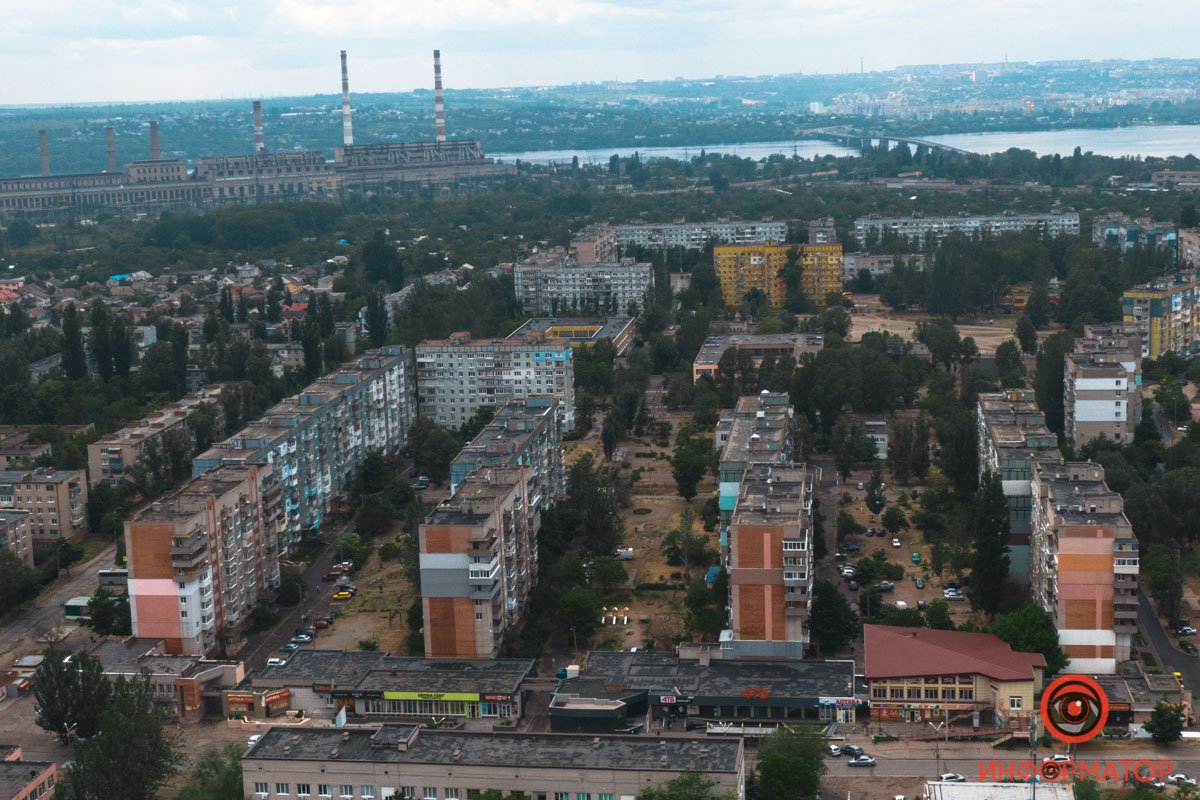 Как выглядит весенний Приднепровск с высоты 7