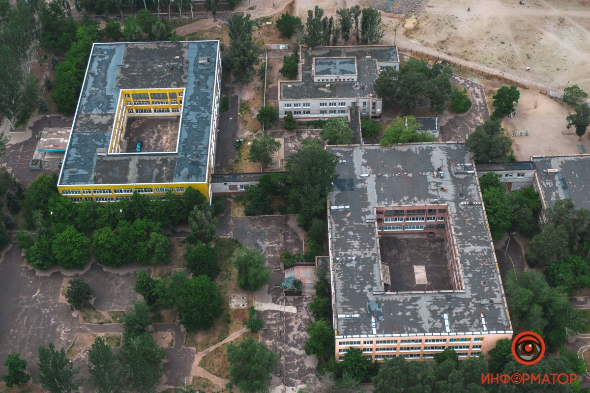 Как выглядит весенний Приднепровск с высоты 8