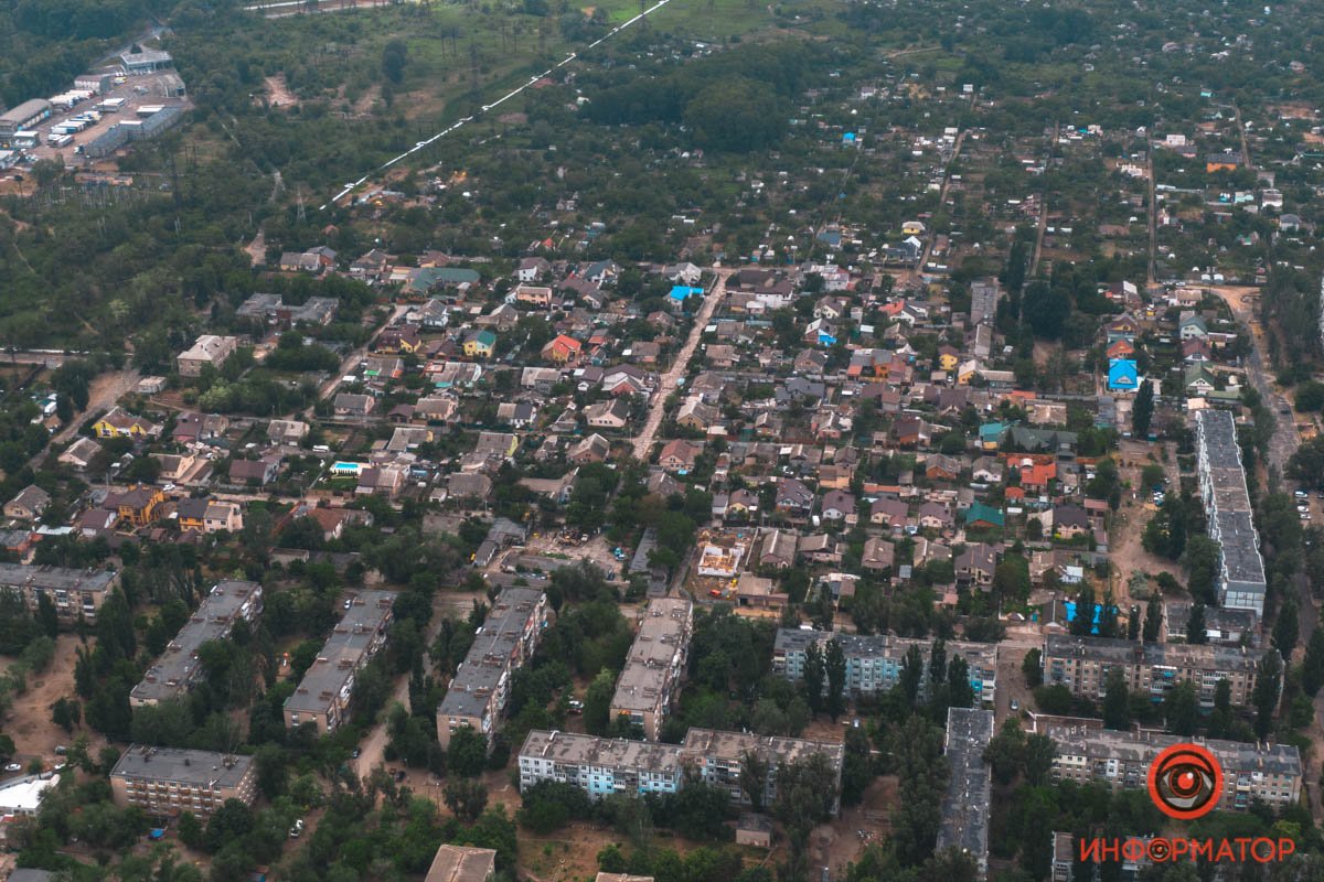 Как выглядит весенний Приднепровск с высоты 10