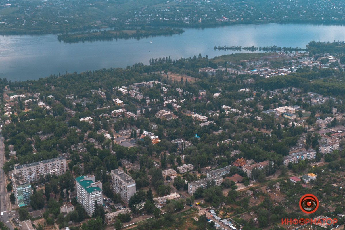 Как выглядит весенний Приднепровск с высоты 12