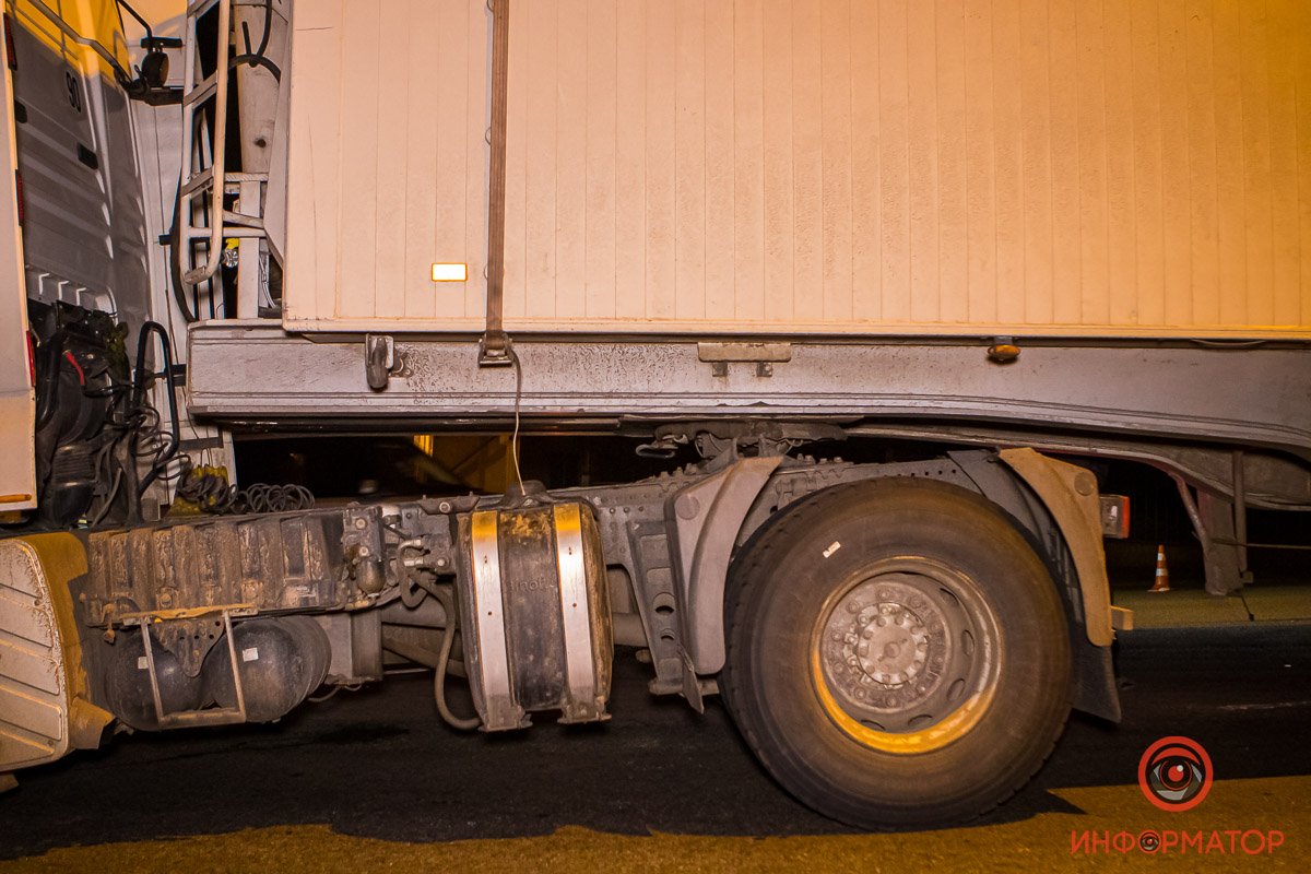 Прицеп был пустой