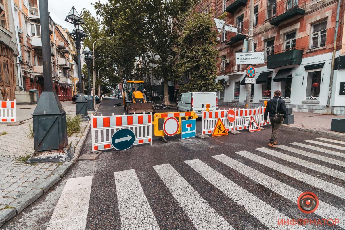 Проезд закрыт от Воскресенской до Андрея Фабра