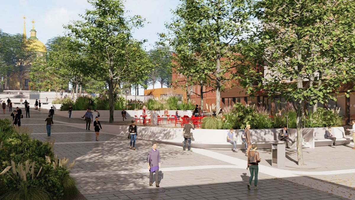 Вместо асфальта здесь будет тротуарная плитка Вместо асфальта здесь будет тротуарная плитка