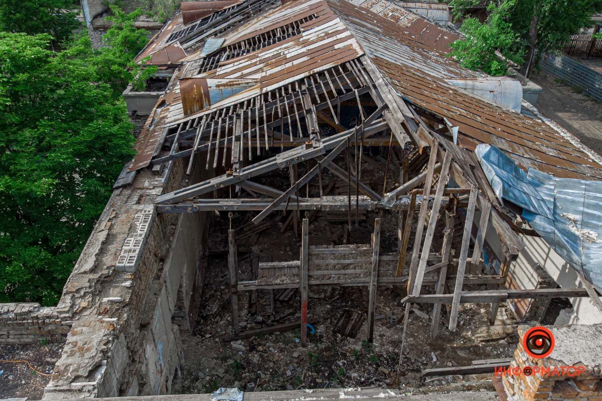 Как в Днепре выглядит заброшенный кинотеатр "Энергия" 15