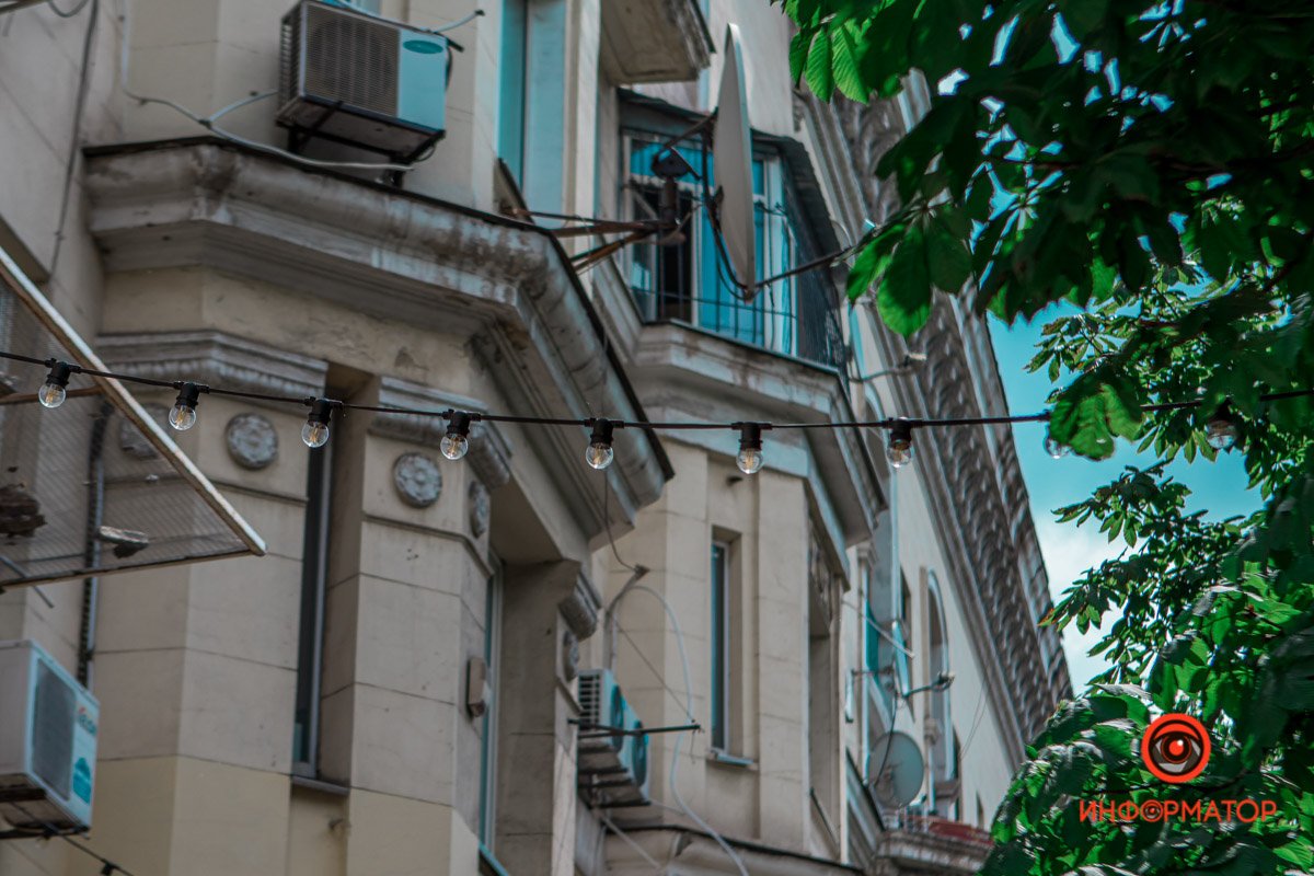 Днепр украшен