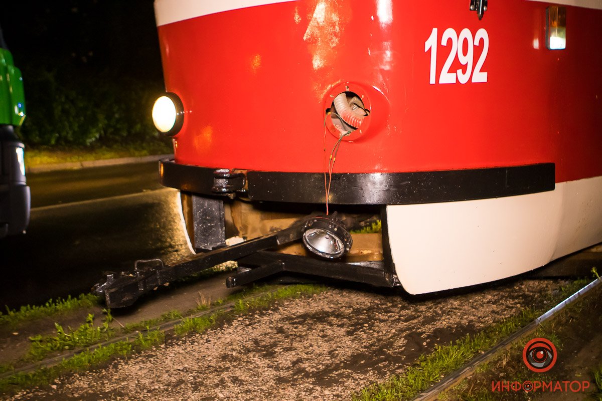 Незначительные повреждения транспорта