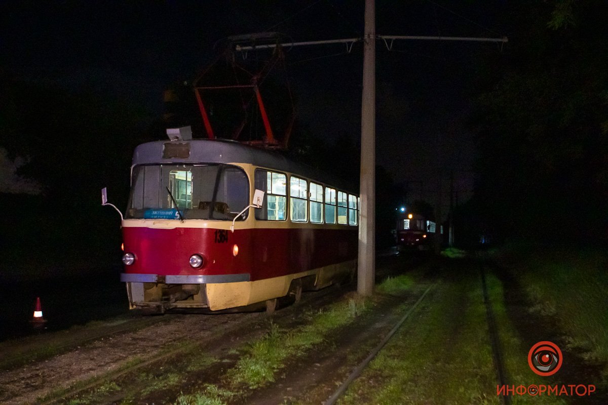 Движение трамваев заблокировано