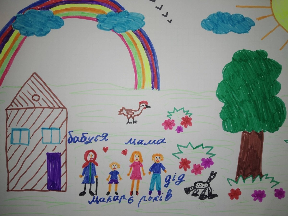 Сотни рисунков уже появились в онлайн-галерее проекта Геннадия Гуфмана «Життя очима дитини»-2020 2