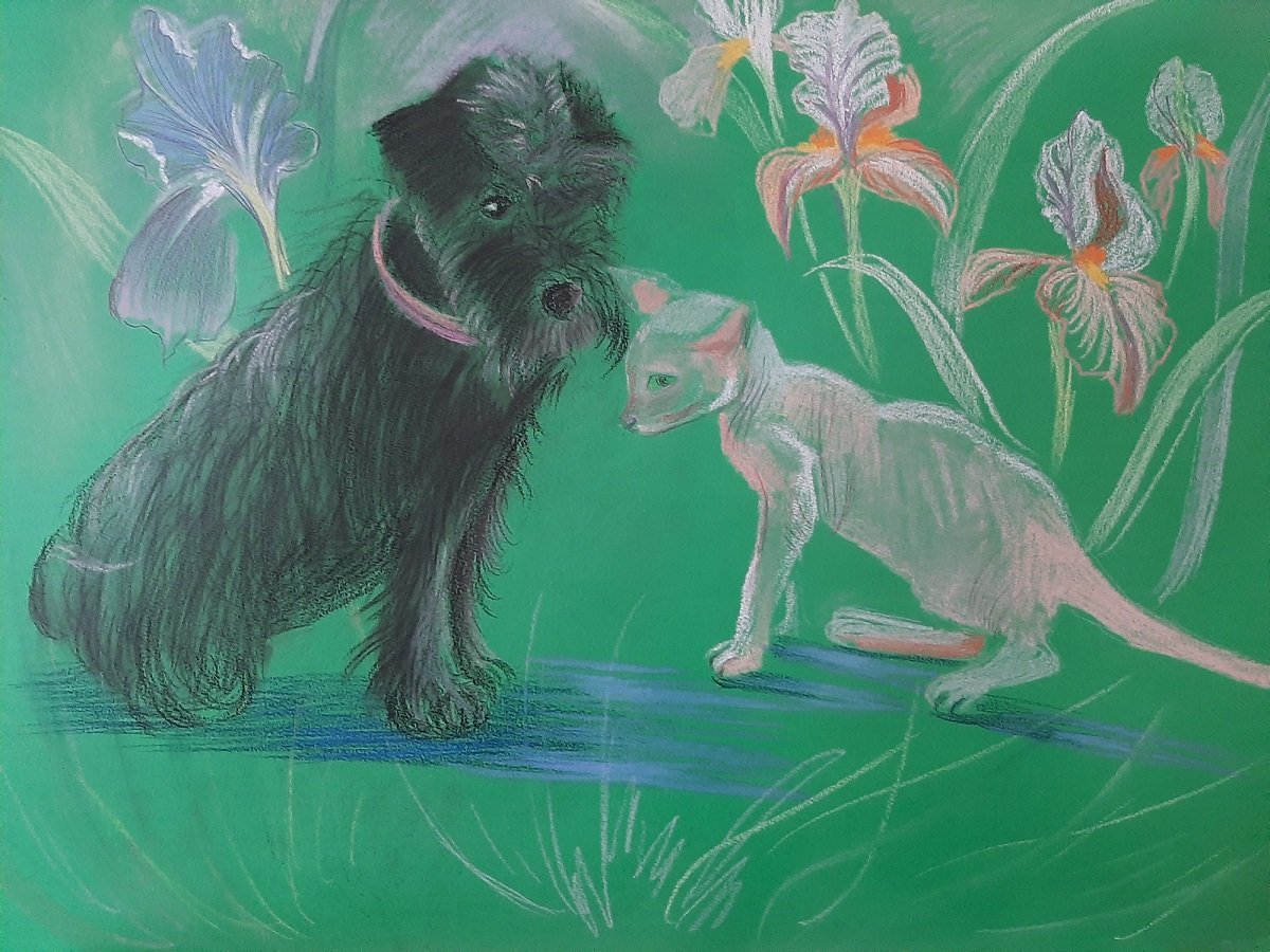 Сотни рисунков уже появились в онлайн-галерее проекта Геннадия Гуфмана «Життя очима дитини»-2020 3