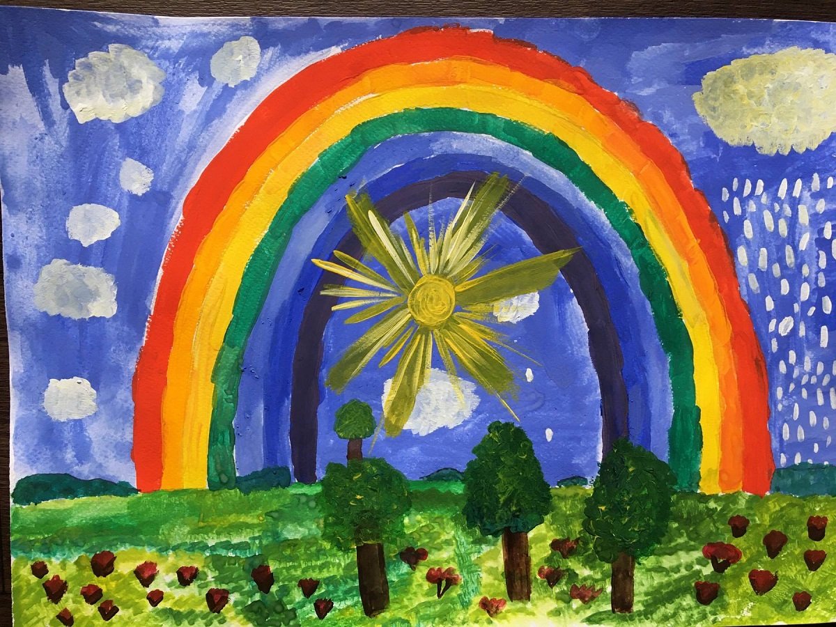 Сотни рисунков уже появились в онлайн-галерее проекта Геннадия Гуфмана «Життя очима дитини»-2020 6