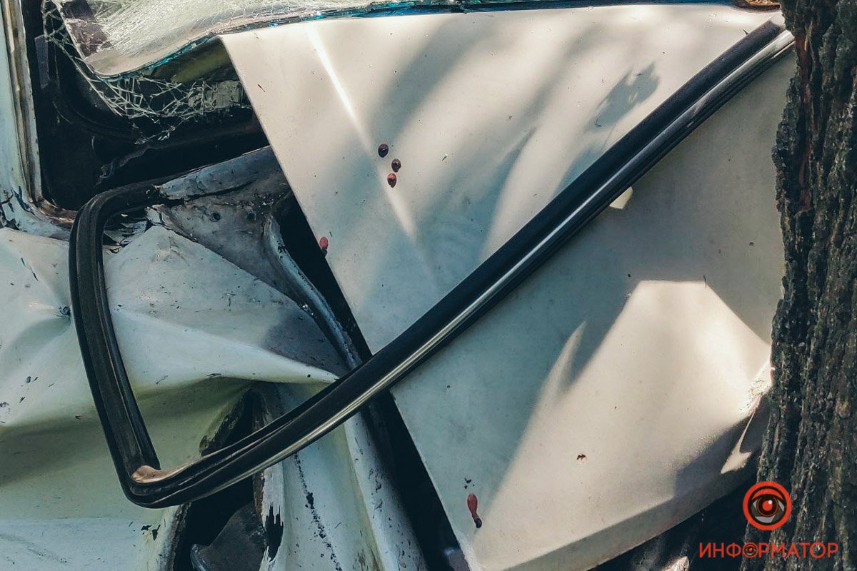 ВАЗ влетел в дерево