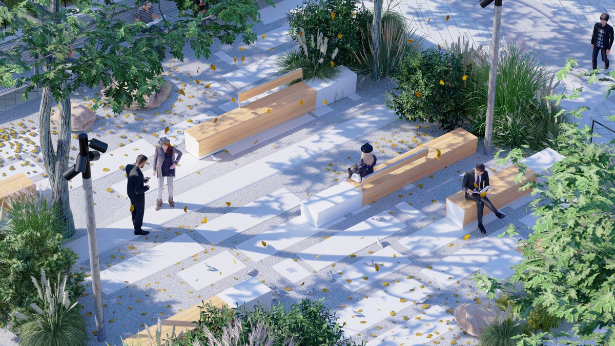 В Днепре проходит реконструкция улицы Яворницкого и площади Шевченко: как они будут выглядеть 8