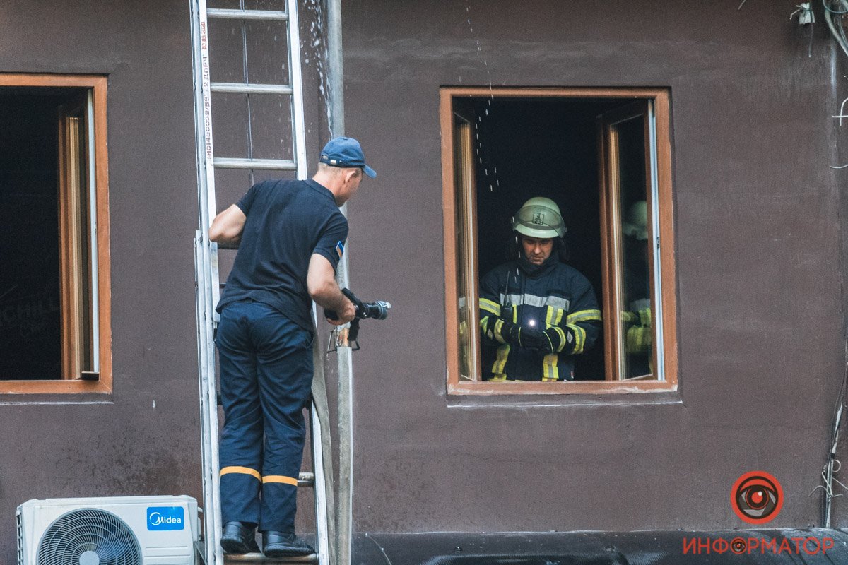 Задымление в кафе "Черчилль" в Днепре: посетители вышли до приезда спасателей 4
